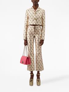 giambattistavalli Giambattista Valli Broek met bloemen jacquard - Beige