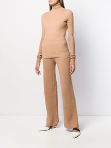 cashmereinlove Cashmere In Love Flared broek - Beige