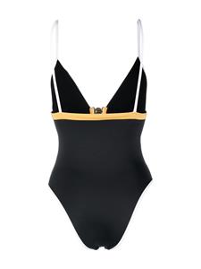 Balmain Badpak met colourblocking - Zwart