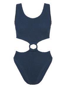 Badpak met detail - Blauw