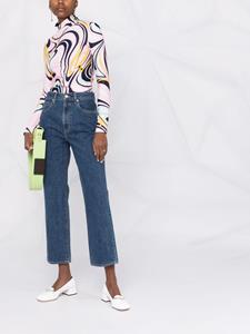 Cropped jeans - Blauw