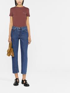 Cropped jeans - Blauw