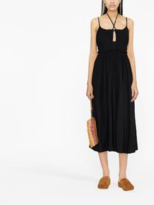 ullajohnson Ulla Johnson Midi-jurk met halternek - Zwart