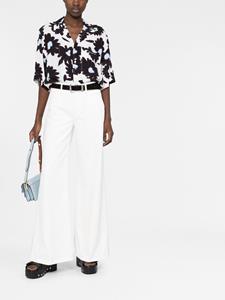 Flared pantalon - Wit