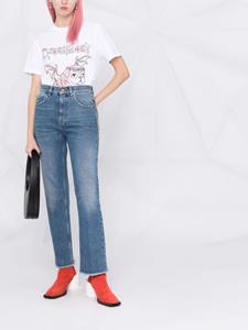 Cropped jeans - Blauw