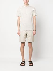 Lardini Linnen poloshirt - Beige