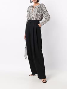 emporioarmani Emporio Armani Broek met toelopende pijpen - Zwart