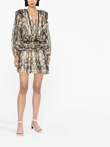 ullajohnson Ulla Johnson Zijden mini-jurk - Beige