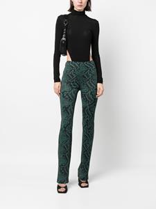Flared broek - Groen