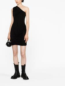rickowens Rick Owens Asymmetrische mini-jurk - Zwart