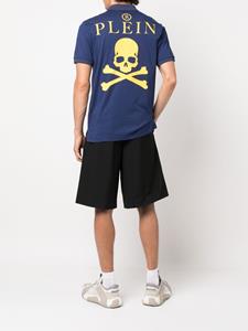 philippplein Philipp Plein Poloshirt met korte mouwen - Blauw