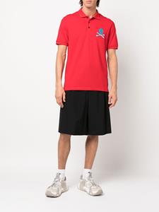 philippplein Philipp Plein Poloshirt met korte mouwen - Rood