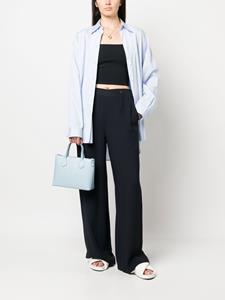 fabianafilippi Fabiana Filippi Broek met dubbele rij knopen - Blauw