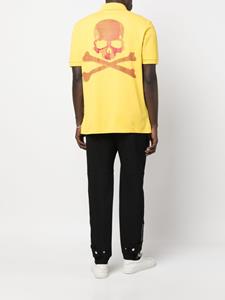 philippplein Philipp Plein Poloshirt met logoprint - Geel