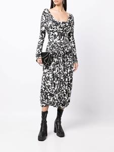 stellamccartney Stella McCartney Jurk met print - Zwart