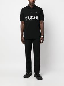 philippplein Philipp Plein Poloshirt met logoprint - Zwart