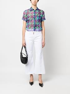 Cropped broek - Wit