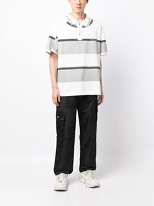 fengchenwang Feng Chen Wang Gestreept poloshirt - Wit