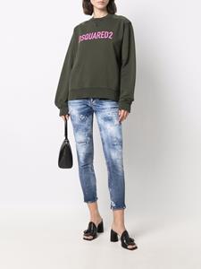 DSQUARED2 Cropped jeans - Blauw