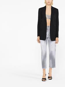 Cropped jeans - Grijs
