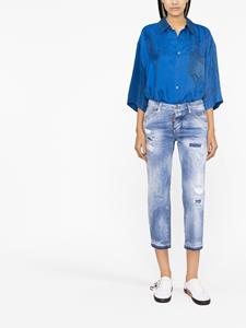 DSQUARED2 Cropped jeans - Blauw