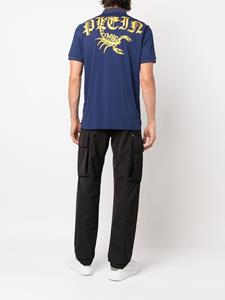 philippplein Philipp Plein Poloshirt met korte mouwen - Blauw