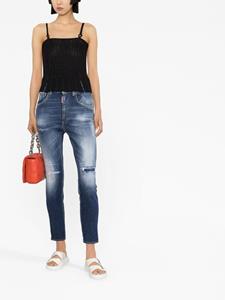 DSQUARED2 Cropped jeans - Blauw