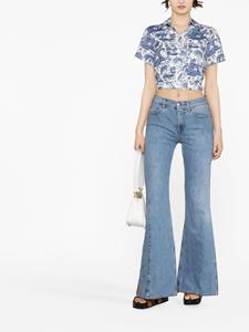Flared jeans - Blauw