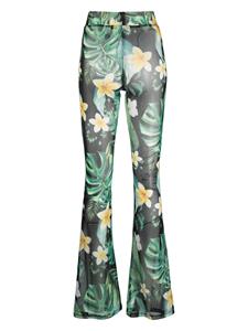 philippplein Philipp Plein Flared broek - Groen