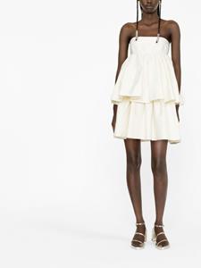 ROTATE Strapless mini-jurk - Beige