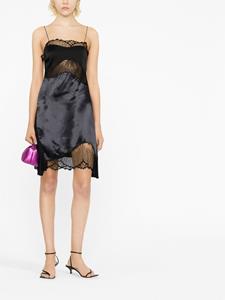 victoriabeckham Victoria Beckham Jurk met kanten detail - Zwart