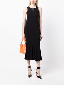 natashazinko Natasha Zinko Mouwloze midi-jurk - Zwart