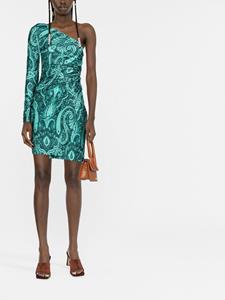 ETRO Asymmetrische jurk - Groen
