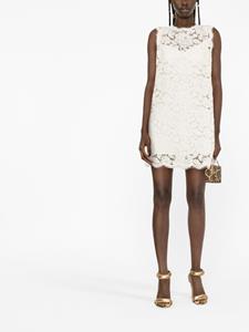 dolce&gabbana Dolce & Gabbana Mouwloze mini-jurk - Beige