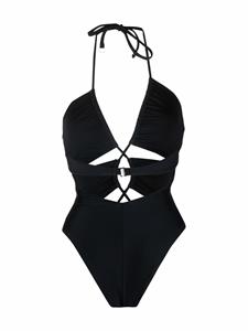 noireswimwear Noire Swimwear Uitgesneden badpak - Zwart