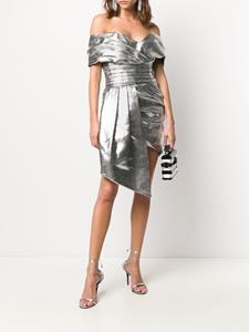alexandrevauthier Alexandre Vauthier Off-shoulder jurk - Zilver