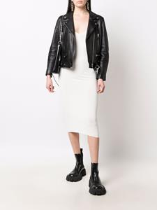 DSQUARED2 Midi-jurk met open rug - Wit
