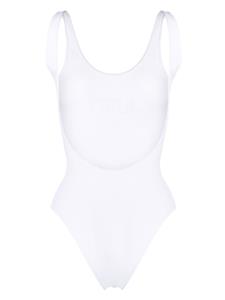 Autry Badpak met logoprint - Wit