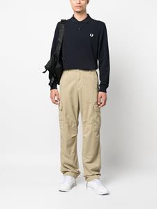 fredperry Fred Perry Poloshirt met logodetail - Blauw