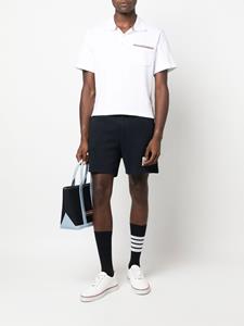 thombrowne Thom Browne Poloshirt met RWB-streep - Wit
