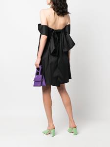 Bernadette Off-shoulder jurk - Zwart