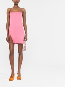 theattico The Attico Mini-jurk met zijsplit - Roze