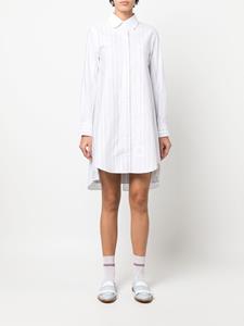 thombrowne Thom Browne Geplooide blousejurk - Wit
