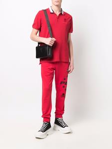 philippplein Philipp Plein Poloshirt met geborduurd logo - Rood