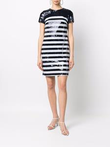 laurenralphlauren Lauren Ralph Lauren Jurk verfraaid met pailletten - Blauw