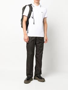 Moncler Katoenen poloshirt - Wit