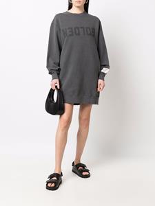 goldengoose Golden Goose Sweaterjurk met ronde hals - Grijs