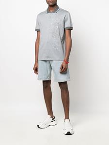 Billionaire Poloshirt met leeuwprint - Grijs