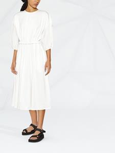 Moncler Midi-jurk met ceintuur - Wit