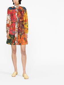 Zimmermann Mini-jurk met bloemenprint - Rood